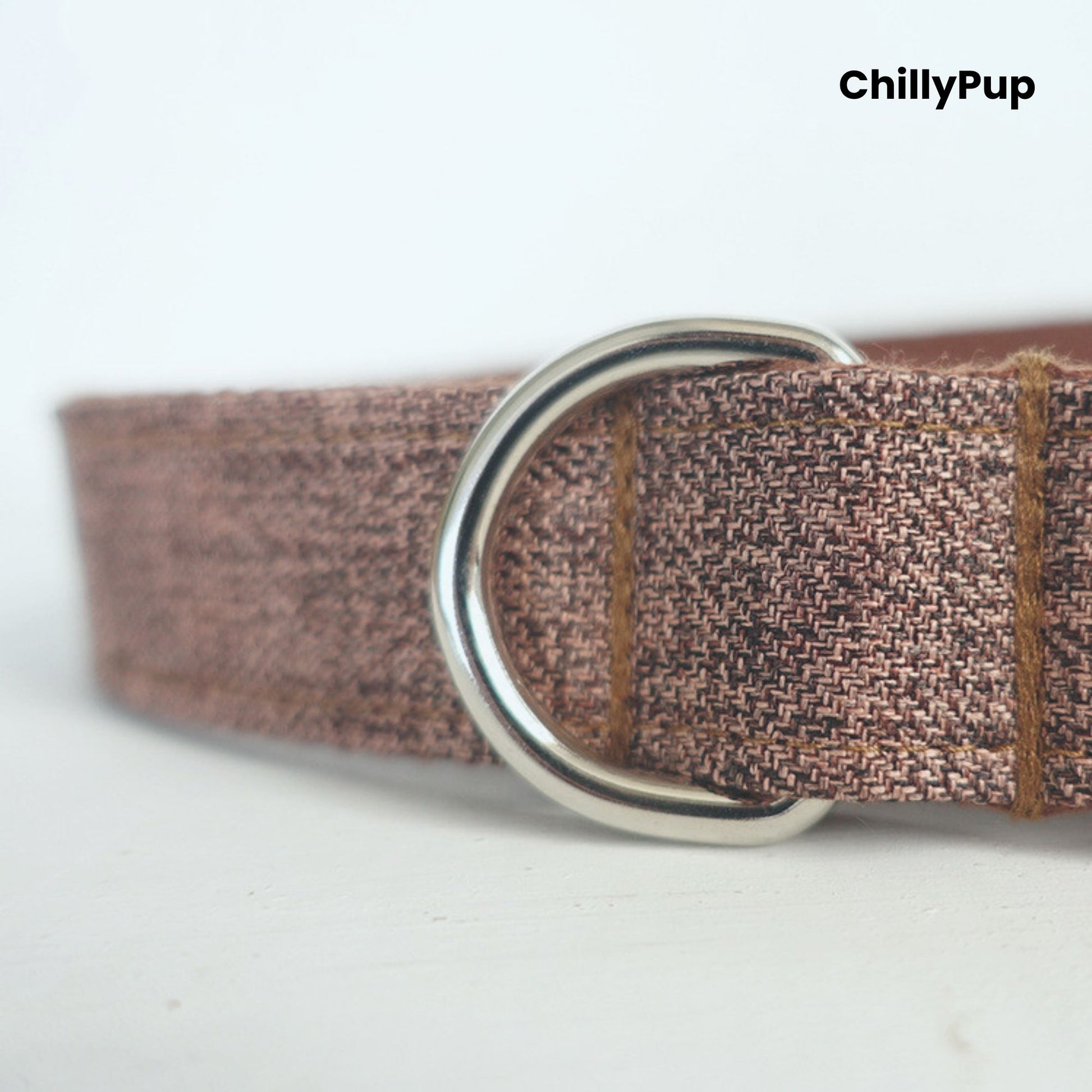 Brown Suit Dog Lead - Classic Textured Design
