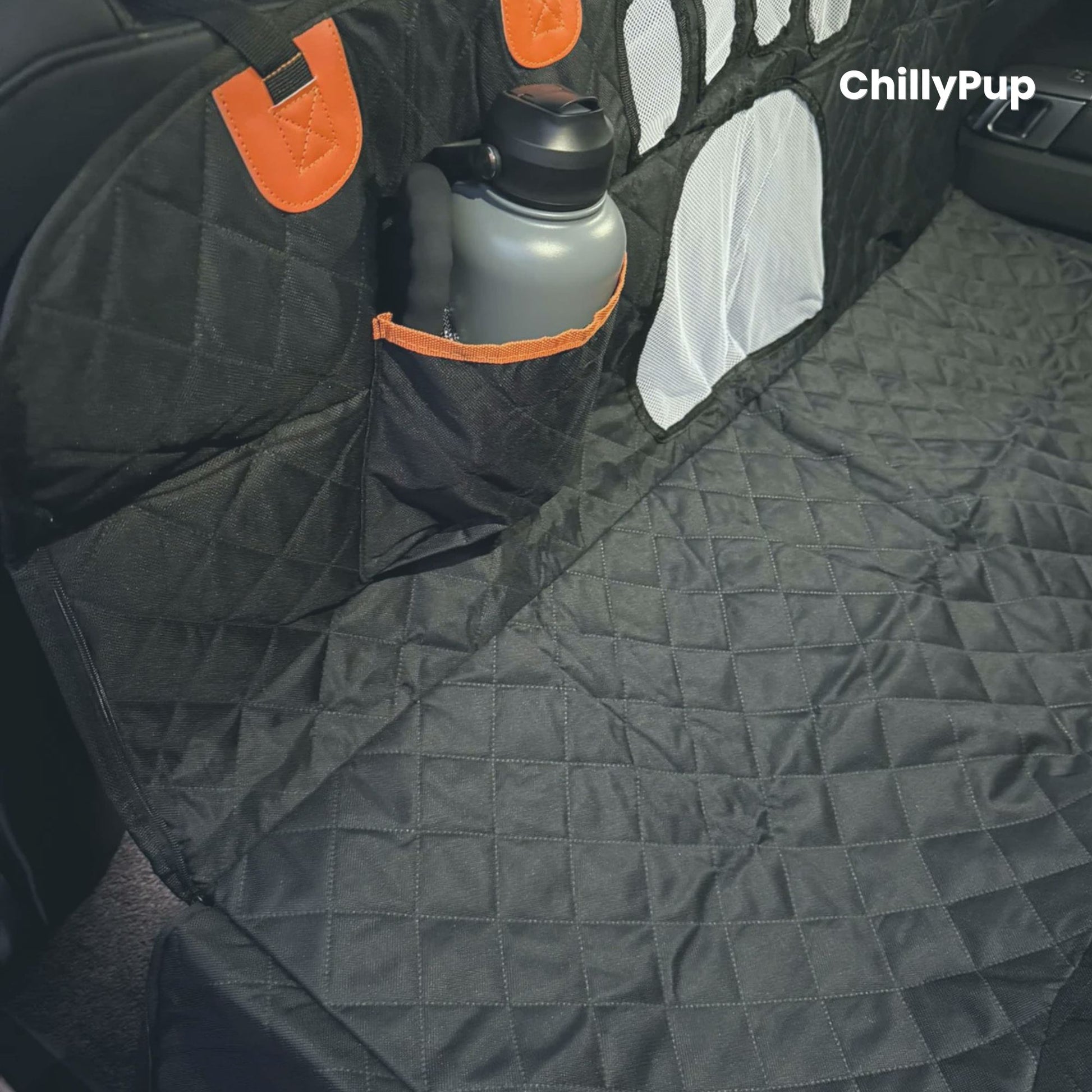 Luxury 4-in-1 Waterproof Dog Car Seat Cover – Back Seat & Boot Protector