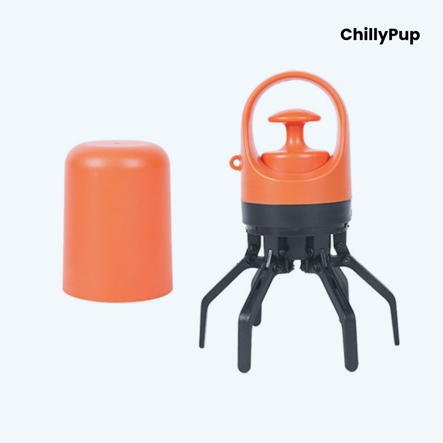 Pet Pooper scooper on a white background, branded 'ChillyPup'.