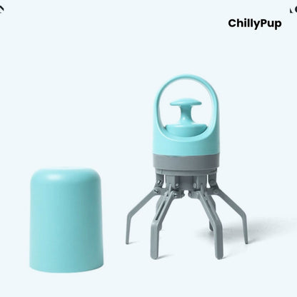 Pet Pooper scooper on a white background, branded 'ChillyPup'.