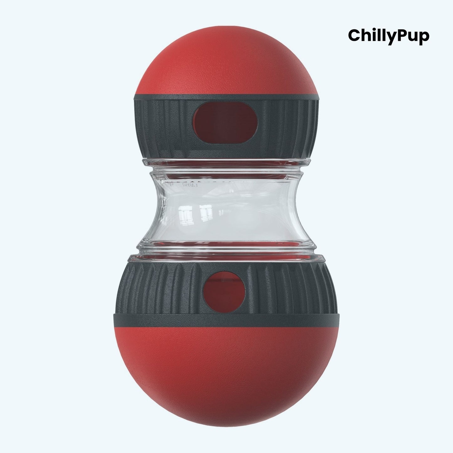Red and black ChillyPup product on a white background